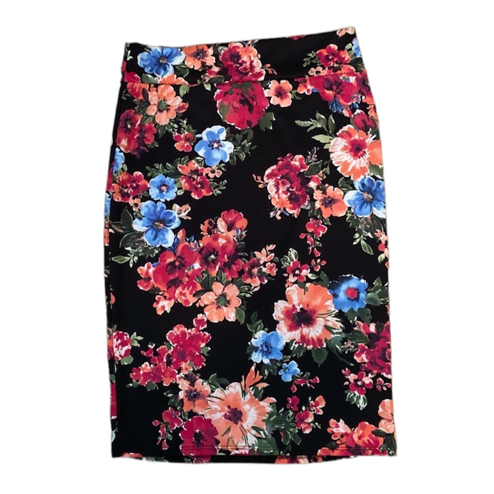 Flowery Mid Skirt